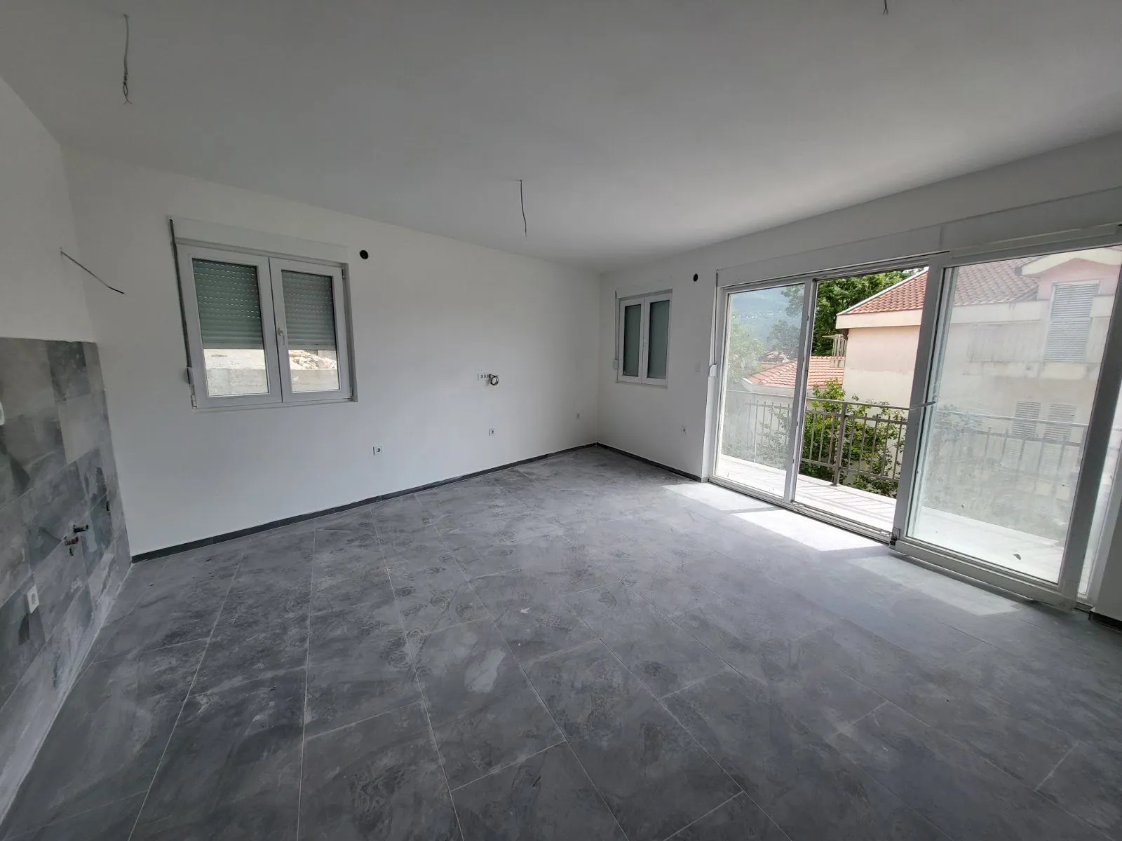 Квартира в Херцег Нови, Дженовичи с двумя спальными комнатами и видом на море